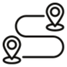 Location pins icon