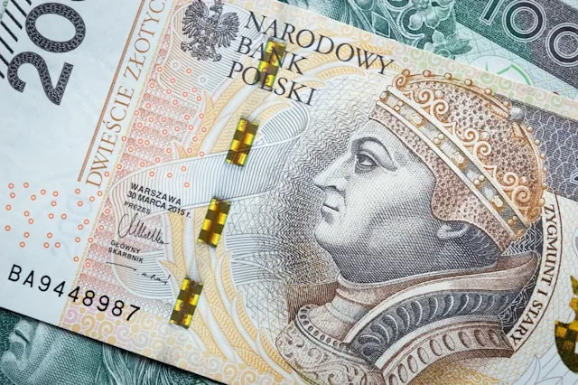 Des billets de Zloty polonais