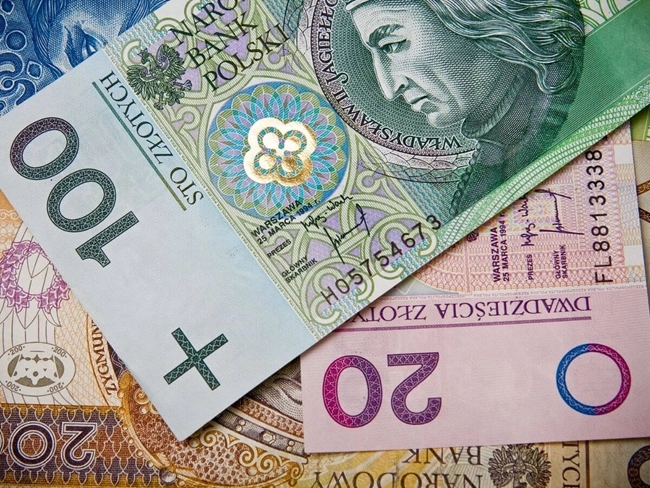 Polish Zloty bank notes